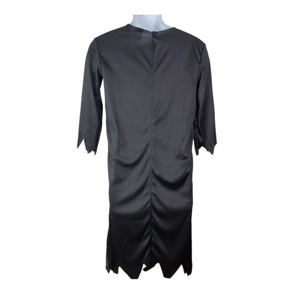 Grim Reaper Costume Size Medium Youth Glow In the Dark Scary Spooky Dress Up - Picture 6 of 9